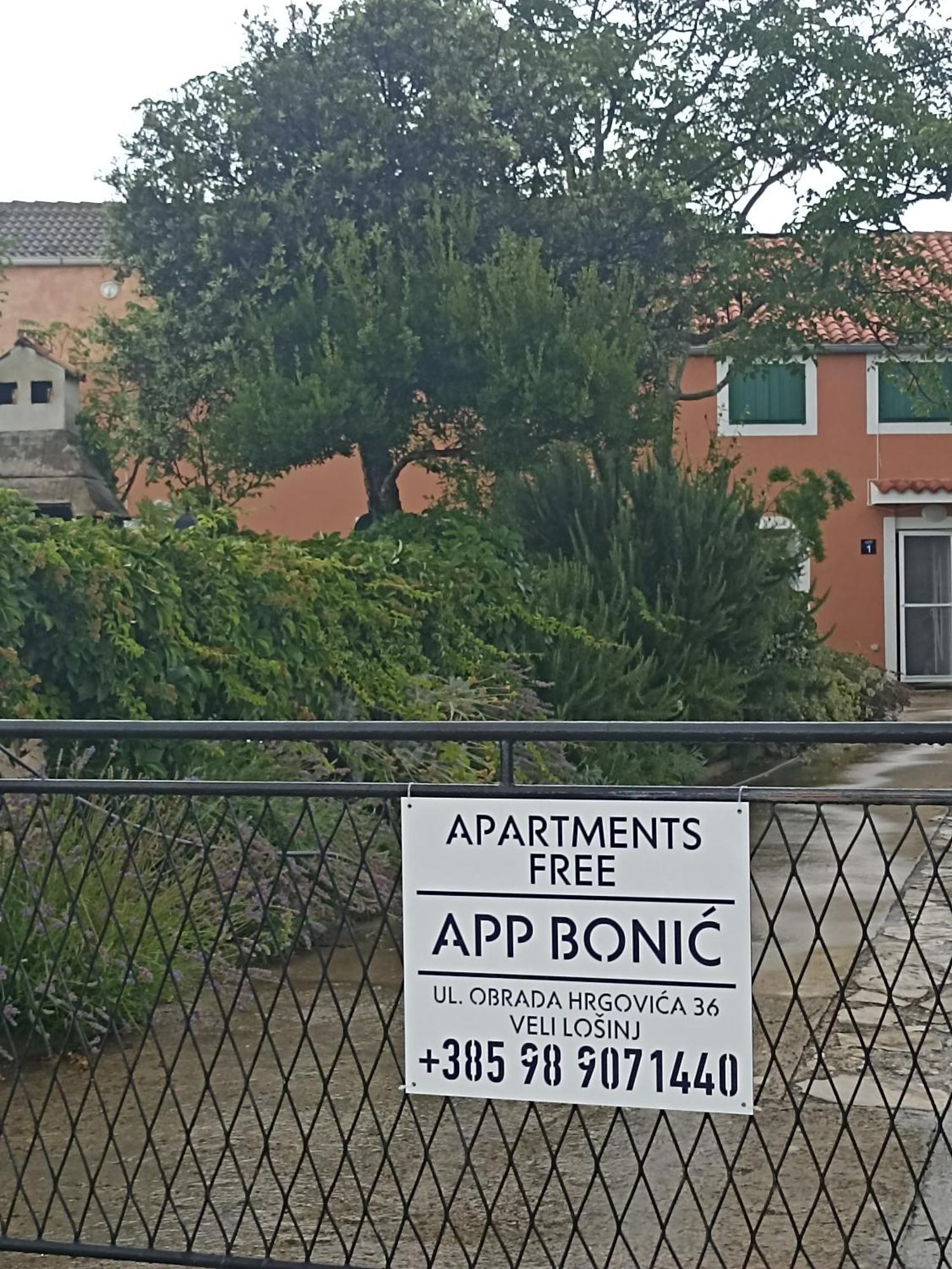App Bonic Apartamento Veli Lošinj Exterior foto